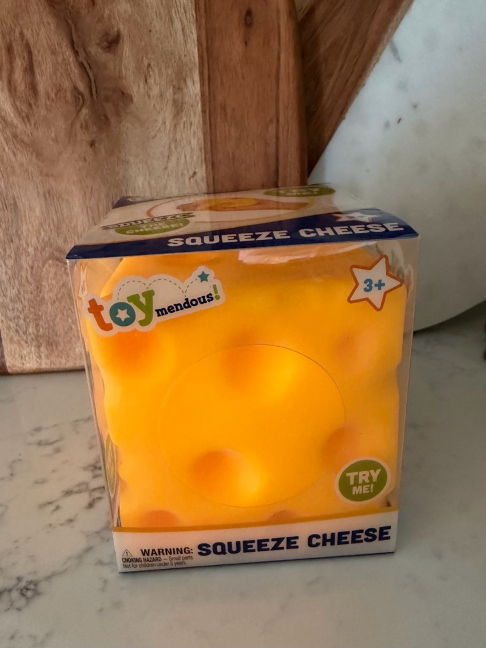 Viral squeeze cheese!